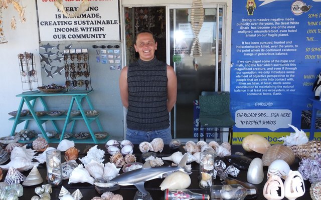 Shop in the Kleinbaai Harbour